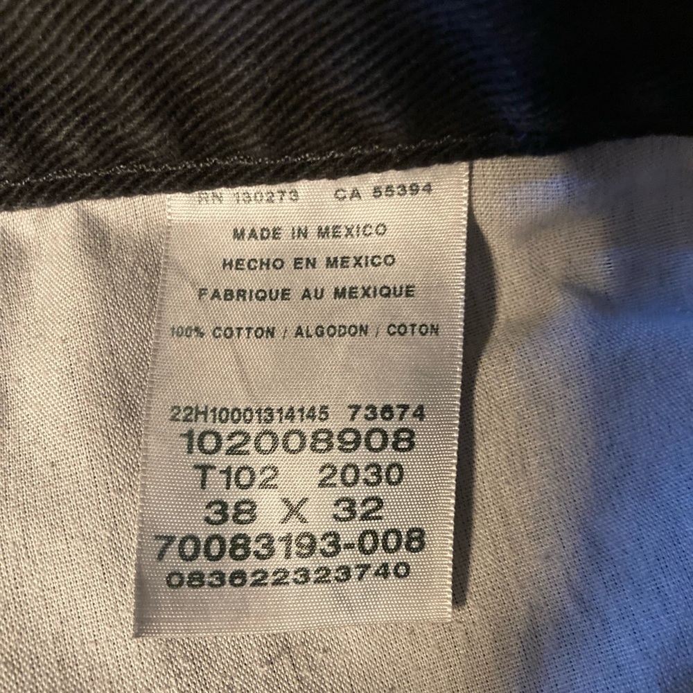 NWOT Men’s Lee Jeans Regular Fit  38x32​ - Picture 3 of 14
